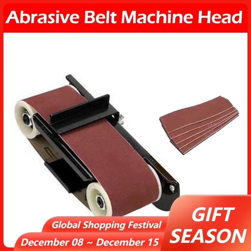 Table Aabrasive Belt Head Left/Right for Polishing Machine Table Grinding Metal Woodworking Grinding Machine Sander