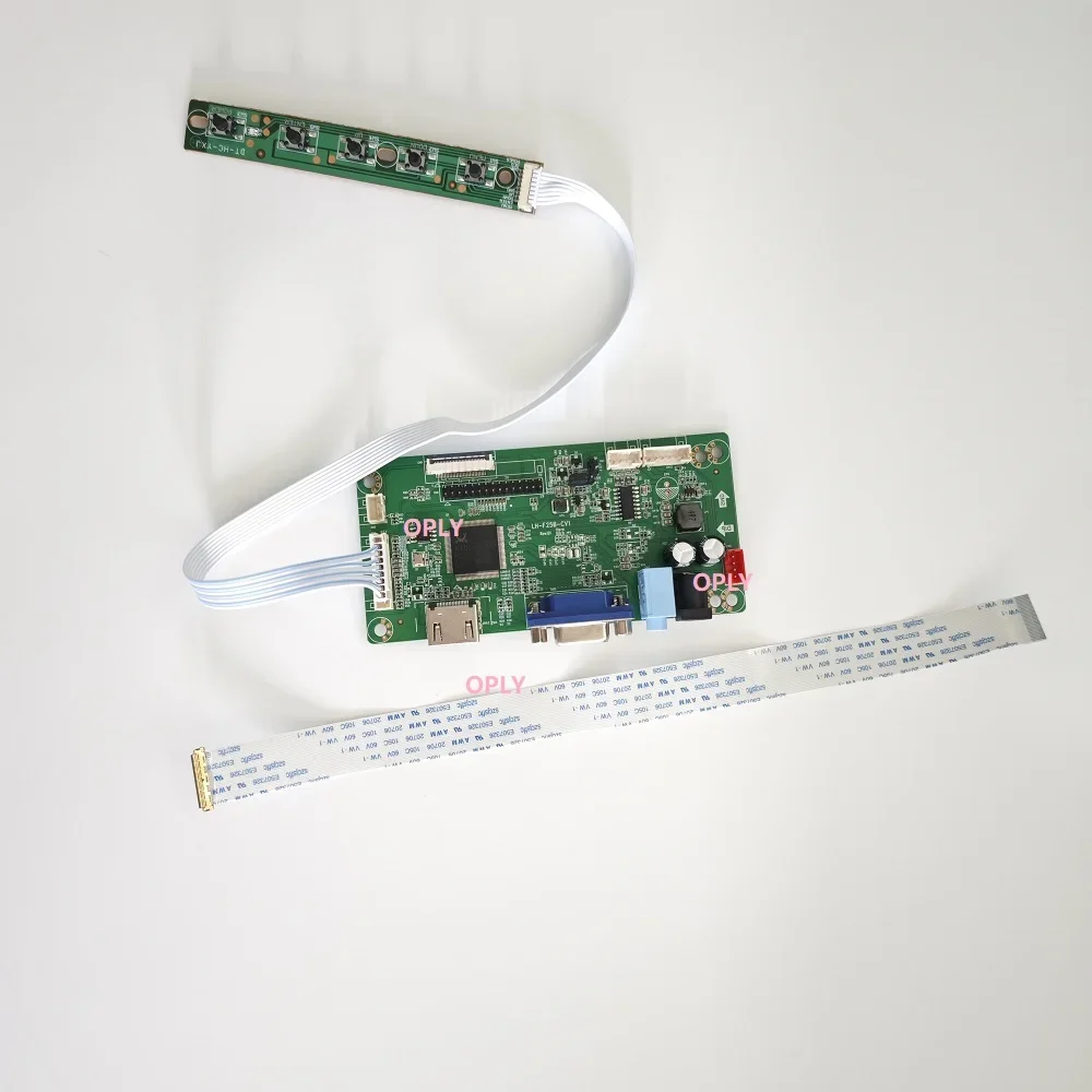Controller Board Monitor HDMI-Compatible VGA for B133HAN05.3 B133HAN05.2 B133HAN05.D EDP LCD 13.3
