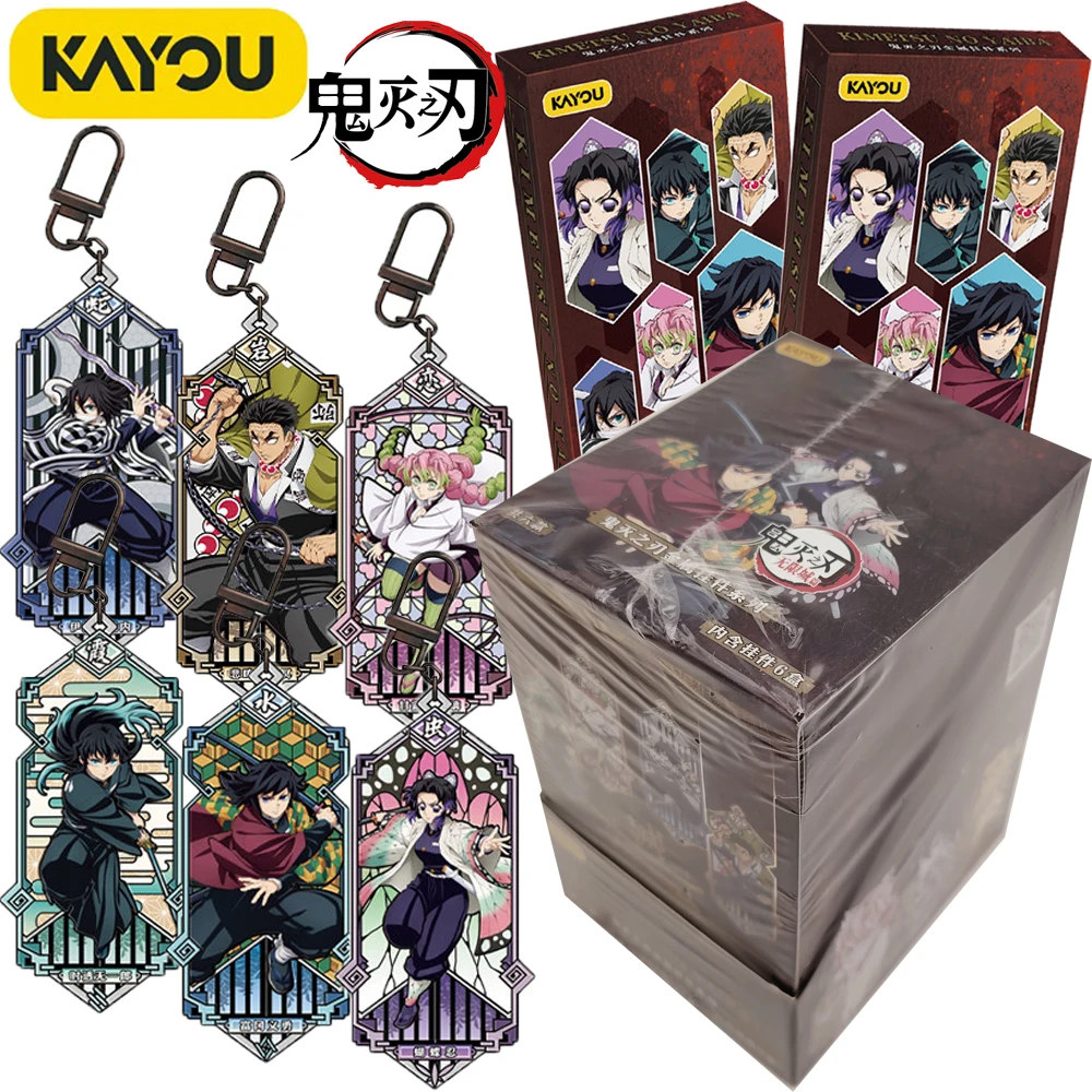

Original Official KAYOU Demon Slayer Metal Pendant Backpack Hanging Decor Fashion Trend Anime IP Art Design Peripheral Collect