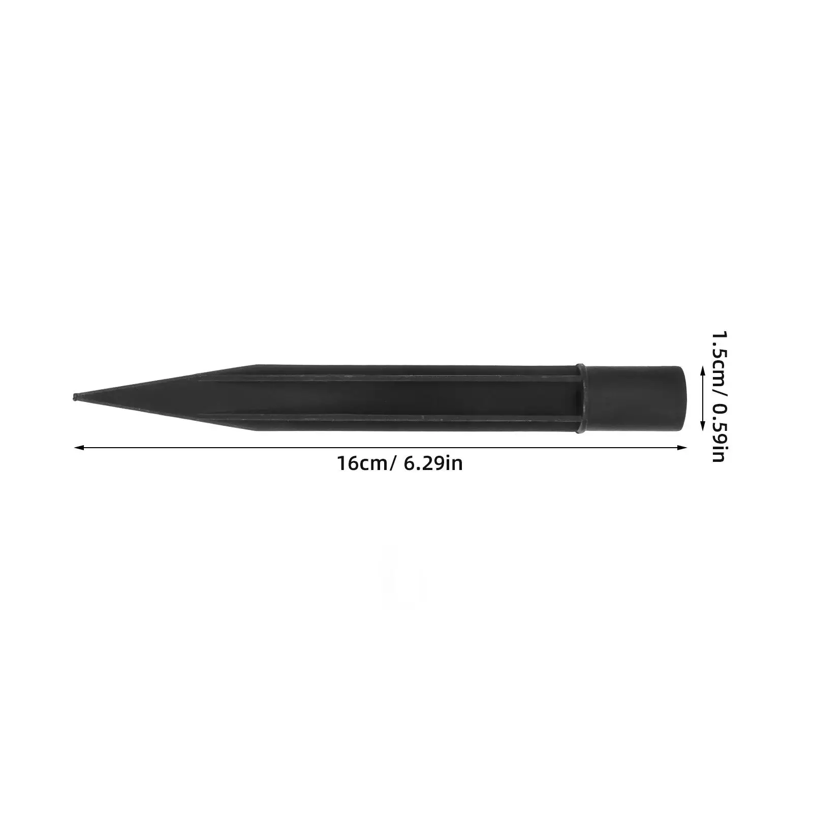 Ground Spikes for Signs Insertion Sticks Lights Easy Push Stakes Garden Replacement Outdoor Decor Plug Landscape