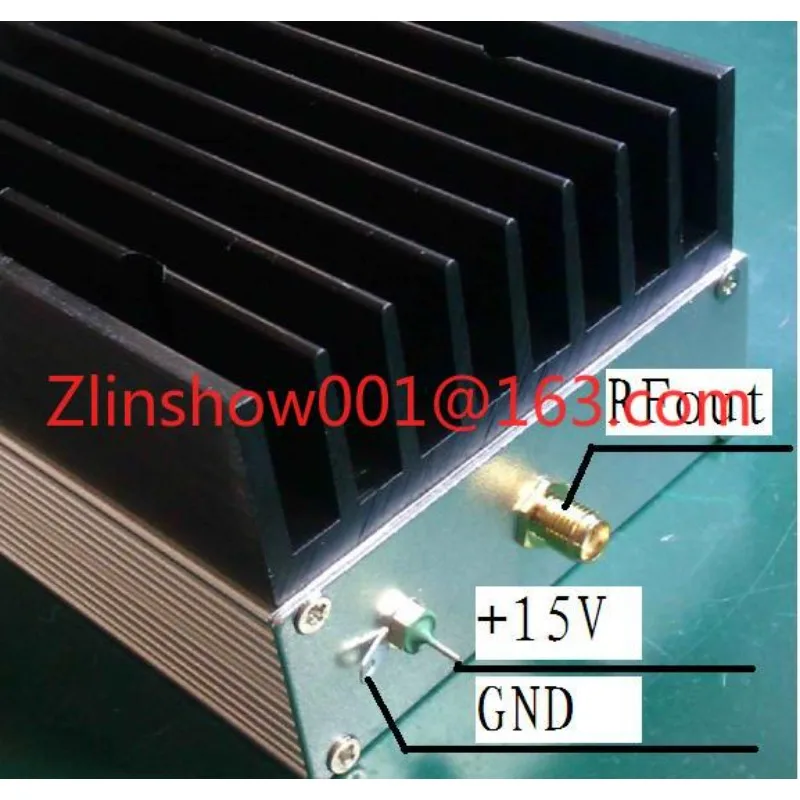 100KHz-70MHz 47dB 5W RF Power Amplifier Linear Power Amplifier RF Power Amp for Signal Amplification