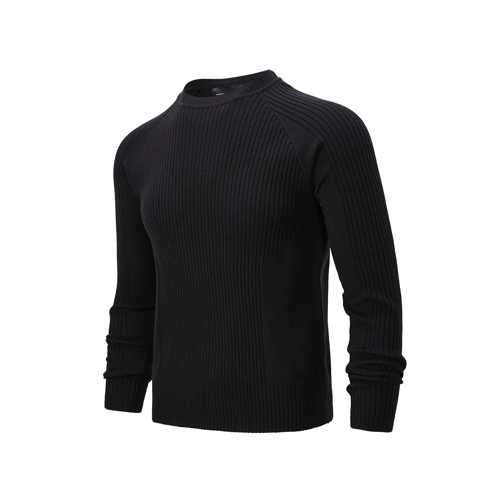 MADE EXTREME 2025 Spring/Summer Knit Slim-fit Cut Crew Neck Knitted Sweater Men