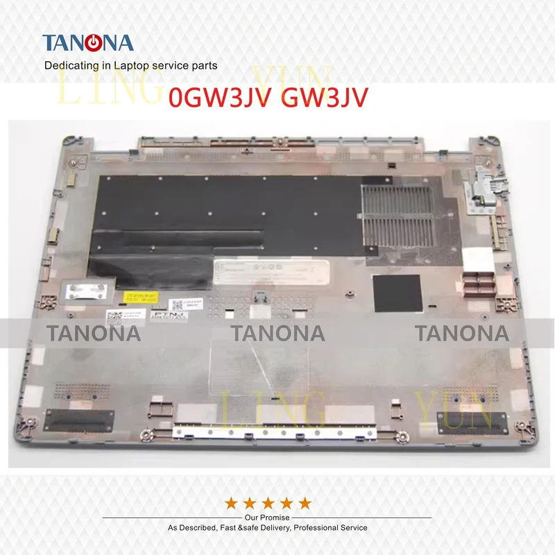 Z  New 0GW3JV GW3JV For Dell Pro 14 Plus PC14250 Bottom Cover Lower Case Base Shell
