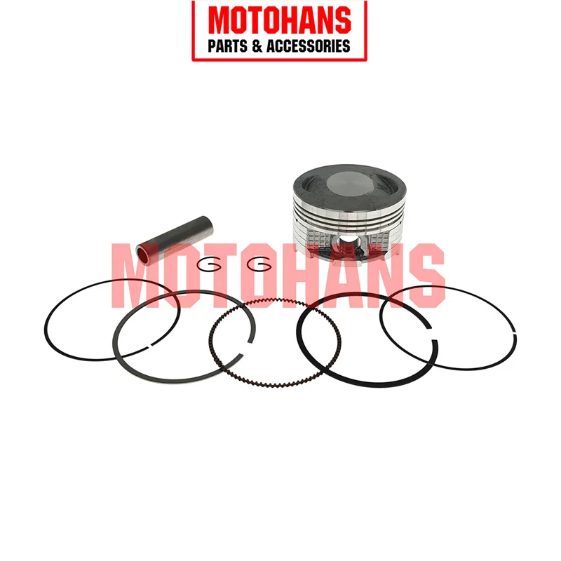 HM17060034 CG150 62MM BORE 13MM PIN PISTON KIT SHORT PISTON 4T 162FMJ ENGINE PARTS FOR CHINESE MOTORCYCLES ATV