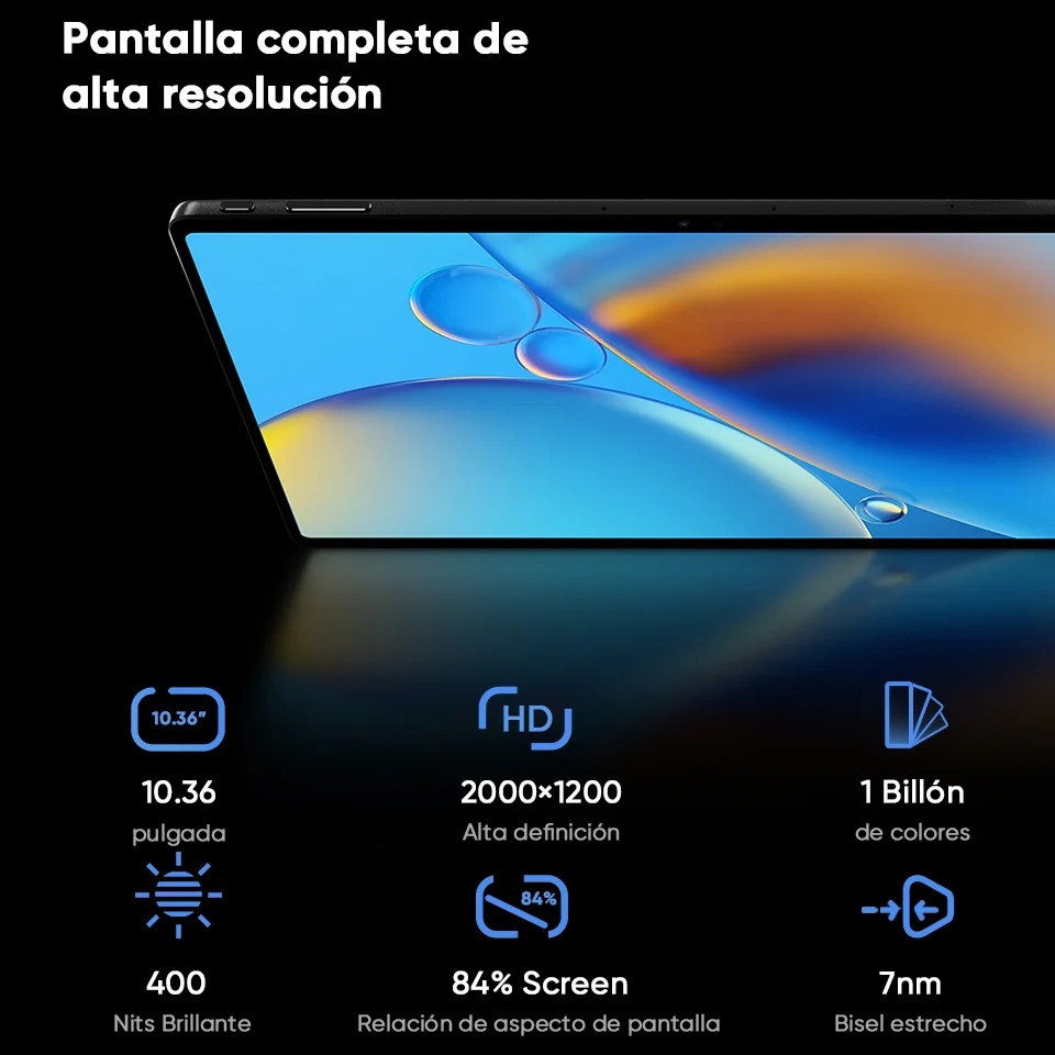 CHUWI-Tableta HiPad Max de 10,36 pulgadas, dispositivo con pantalla 2K, Snapdragon 680, ocho núcleos, 8GB, DDR4, 128GB de almacenamiento, UFS, 4G,