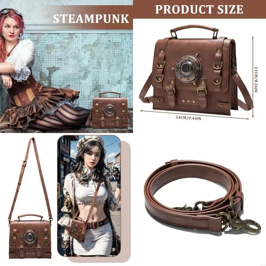 

Women Shoulder Bag Old Styles Crossbody Bag PU Leather Bag Handbag
