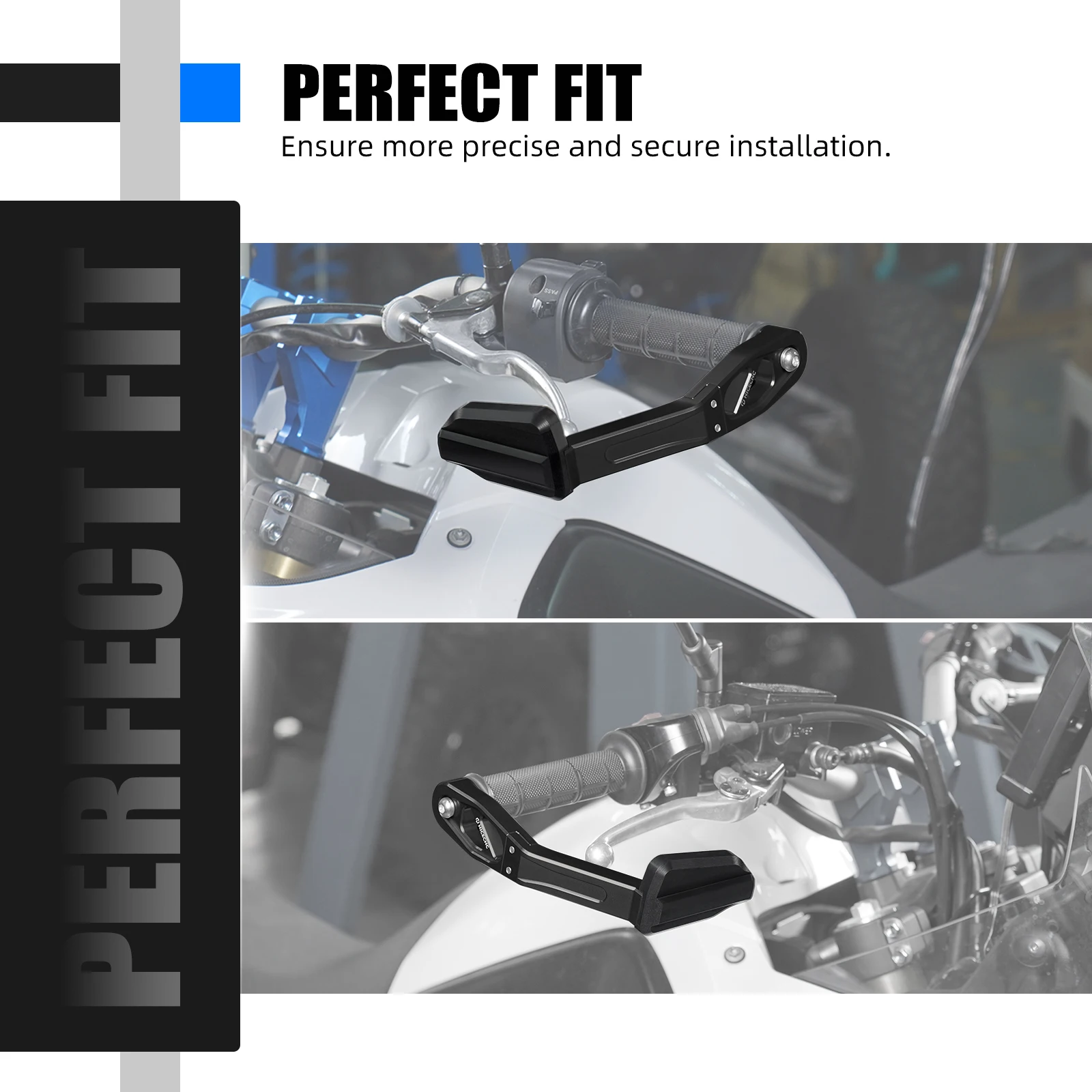 Für Yamaha Tenere 700 XTZ 700 2019-2024 Lenkergriffe Schutz Bremskupplungshebel Schutz TENERE 700 T7 Rally Edition 2020-2024 – Detail 4