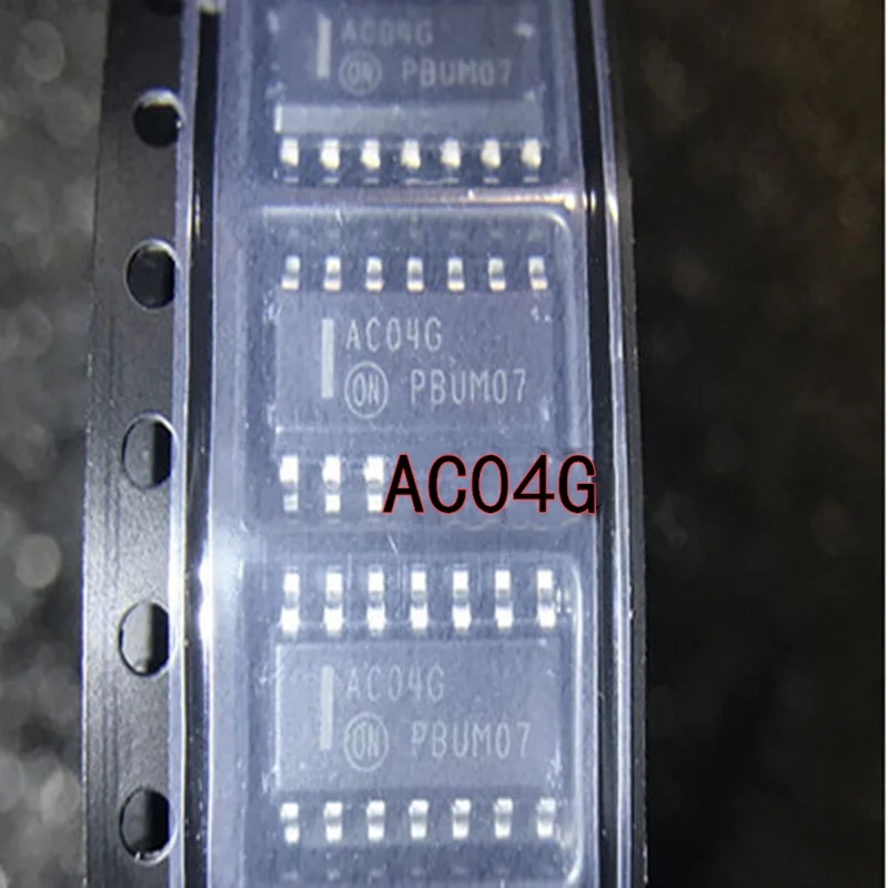 50PCS/LOT MC74AC04DR2G AC04G MC74AC04 SOP-14 SMD logic patch 3.9mm  New In Stock Original Quality 100%