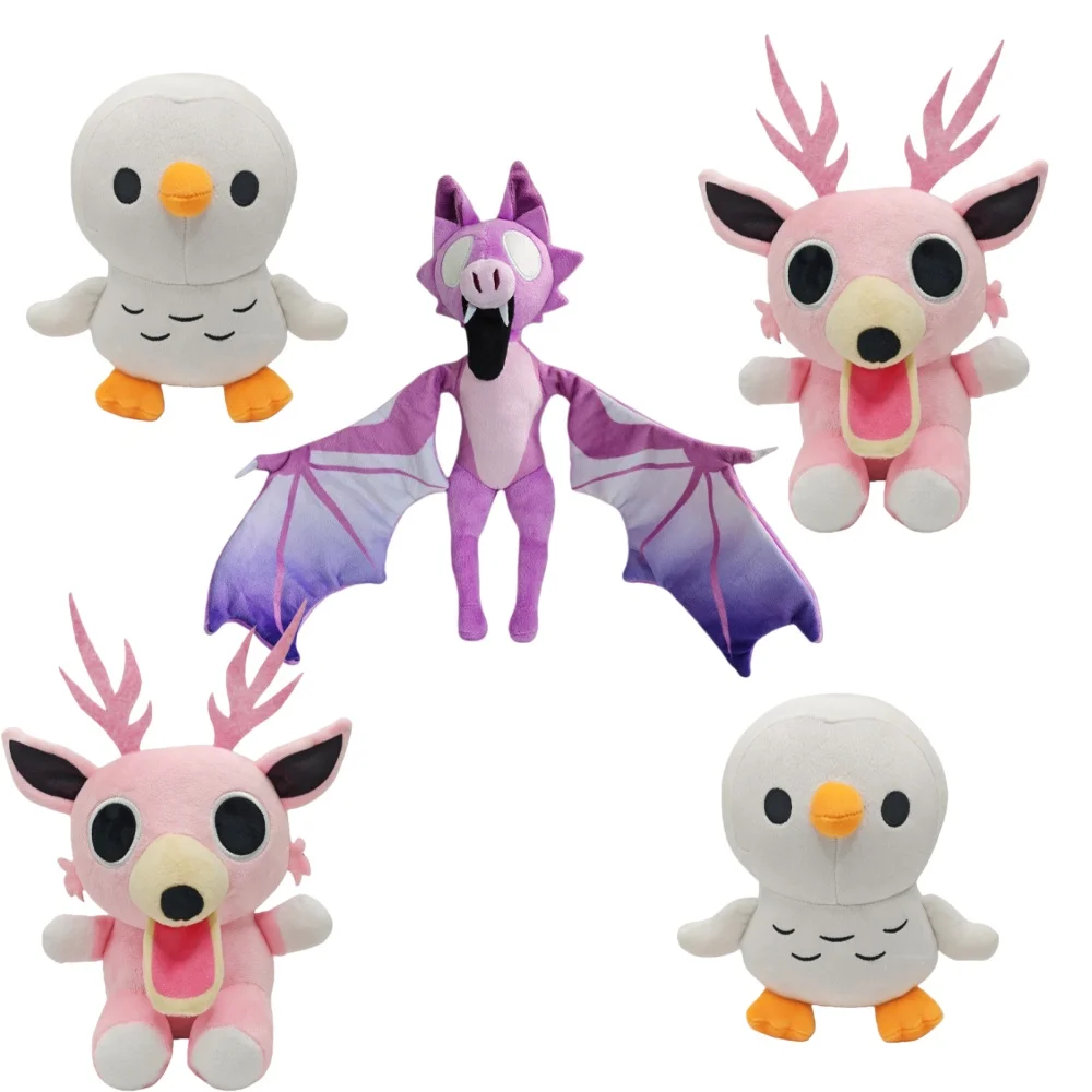 

New 99nights Bat 99 Nights In The Forest Plush Doll Cute Anime Peripherals Toy Birthday Christmas Gift