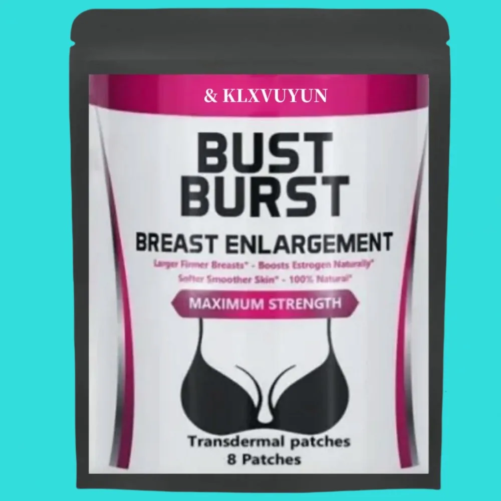 Bigger Breast Enlargement Enhancement Firmer Fuller Larger Bust, Transdermal Patch, Made In Usa