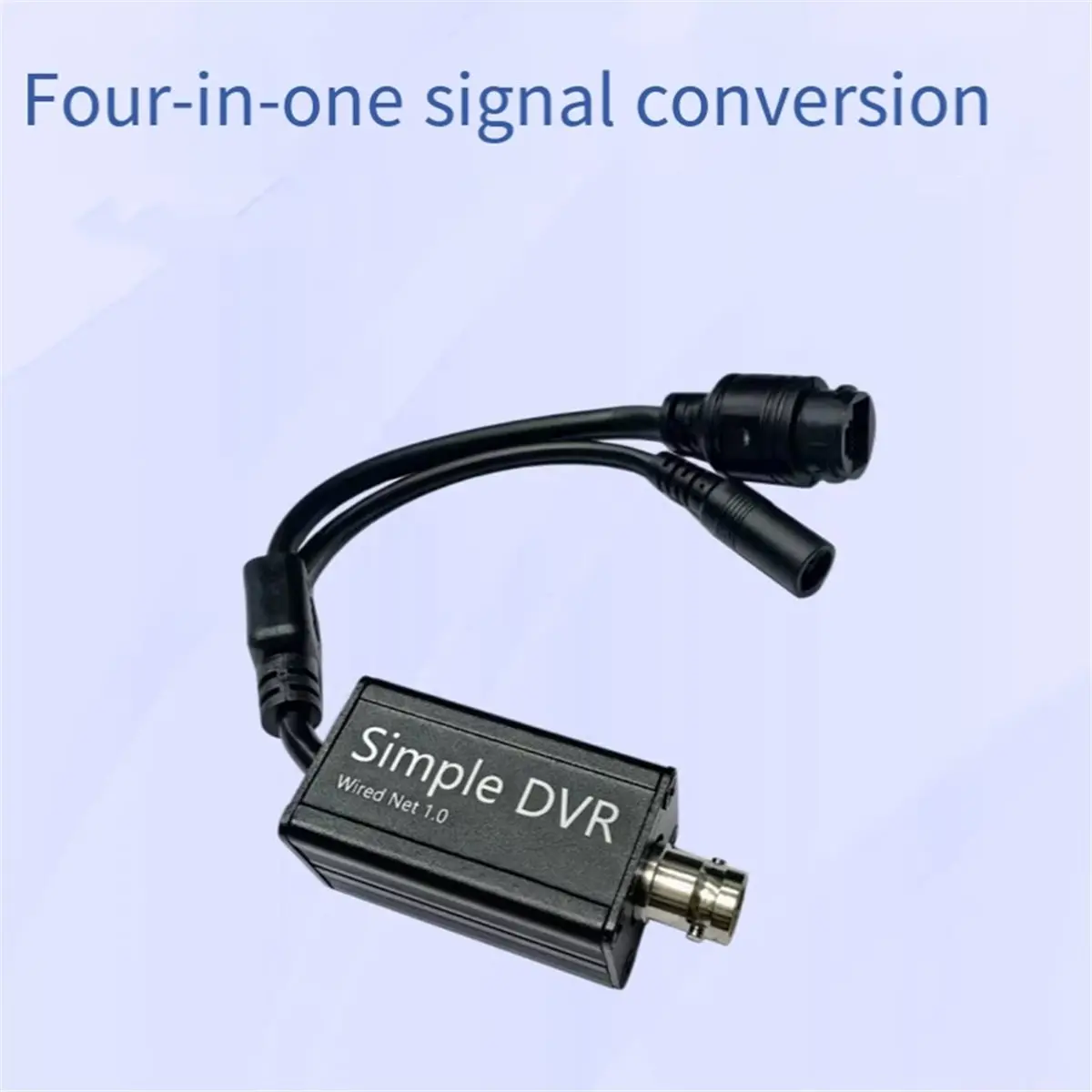 【New User】AHD to IPC Converter 720P/1080P AHD/TVI/CVI PAL/NTSC to IP Networking Wired Converter BNC to RJ45 Output Adapter
