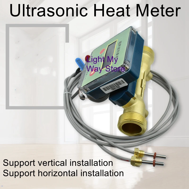 

dn25dn15 heating household heat meter air conditioning flowmeter temperature sensor pipeline ultrasonic heat meter