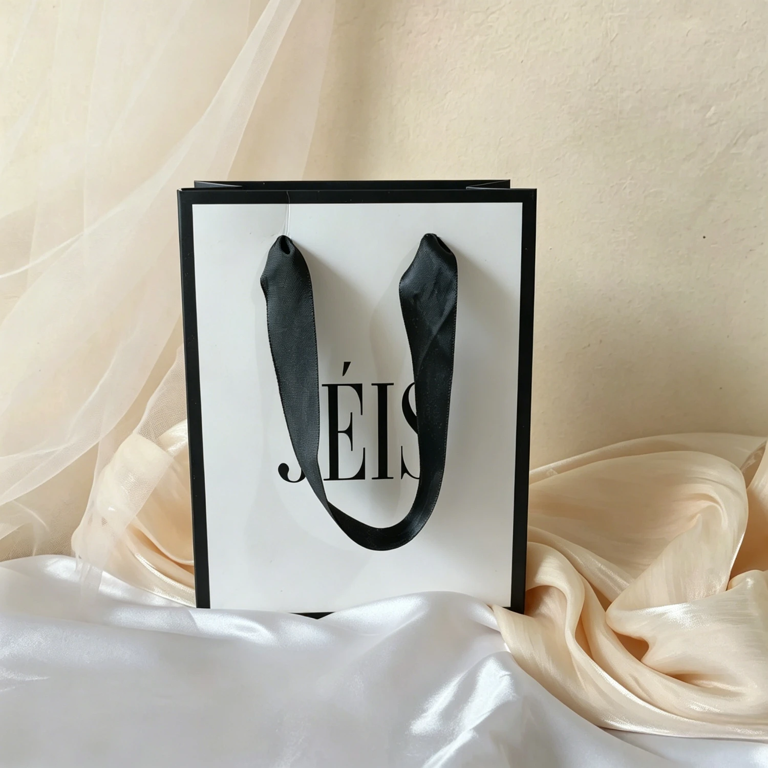 10 Stück benutzer definierte Logo Geschenk papier Paket Tasche für kleine Unternehmen Hochzeit begünstigt Valentinstag Geschenke Tasche Personal isierung Paket Taschen – Detail 12