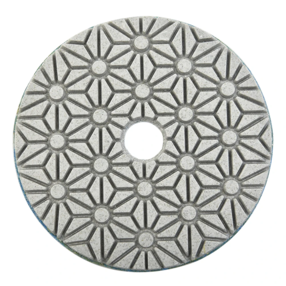 High Quality Polishing Pads Tool Stone 3pcs 4 Inch Accessories + Resin Powder Marble Replacement Concrete