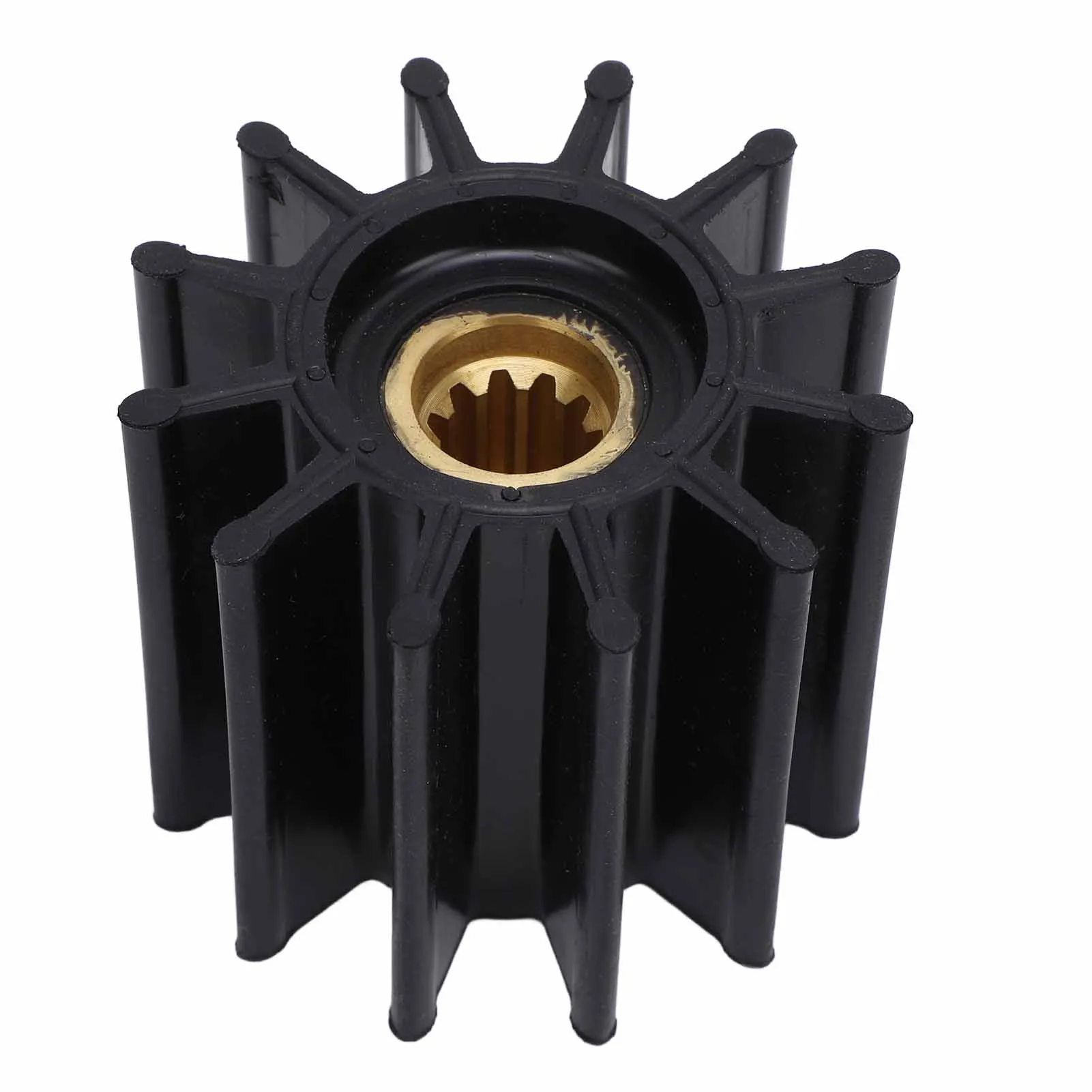 

Sea Water Pump Impeller 12 Blades 27000K 11 Teeth Rubber Flexible Impeller Replacement