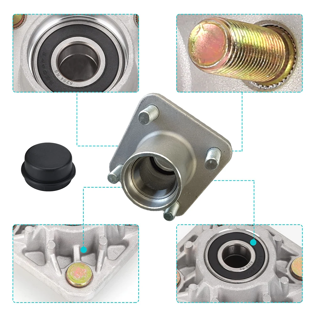 سبائك الألومنيوم تحمل مجموعات مقاعد لفورد 1981 2003 الغاز والكهرباء عربات الغولف محور العجلة الأمامية الجمعية مجموعة كاملة #4