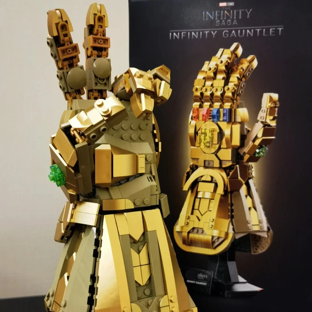 

Keepplay Hero Unlimited Gloves Boys Wolf Claw Puzzle Assembly Building Blocks Educational Toys Collect Model Decor Ornament Gift