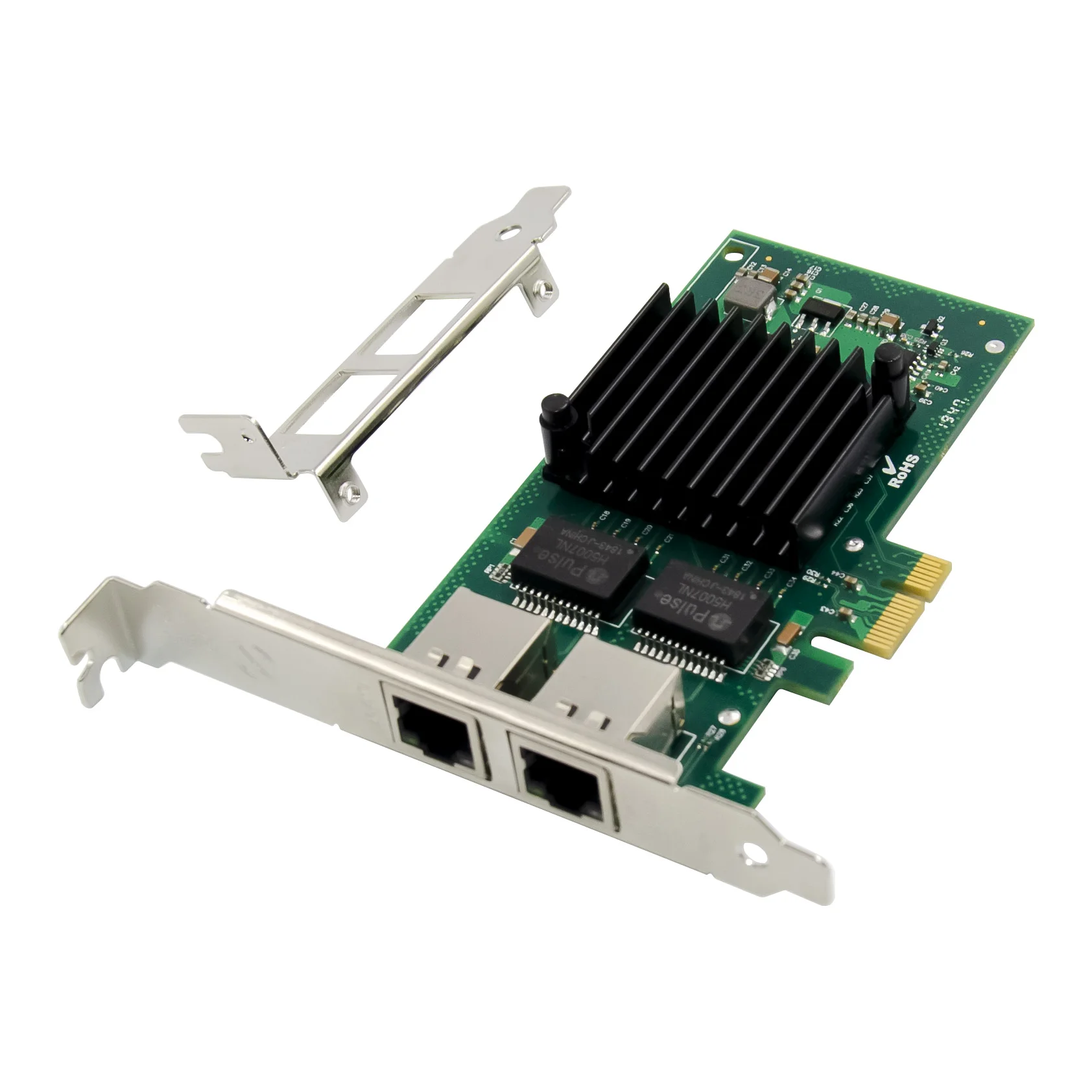 SUNWEIT ST7232 PCIe X1 Dual Gigabit Ethernet Card I350AM2 Chipset RJ45 1000Mbps Server Lan Adapter