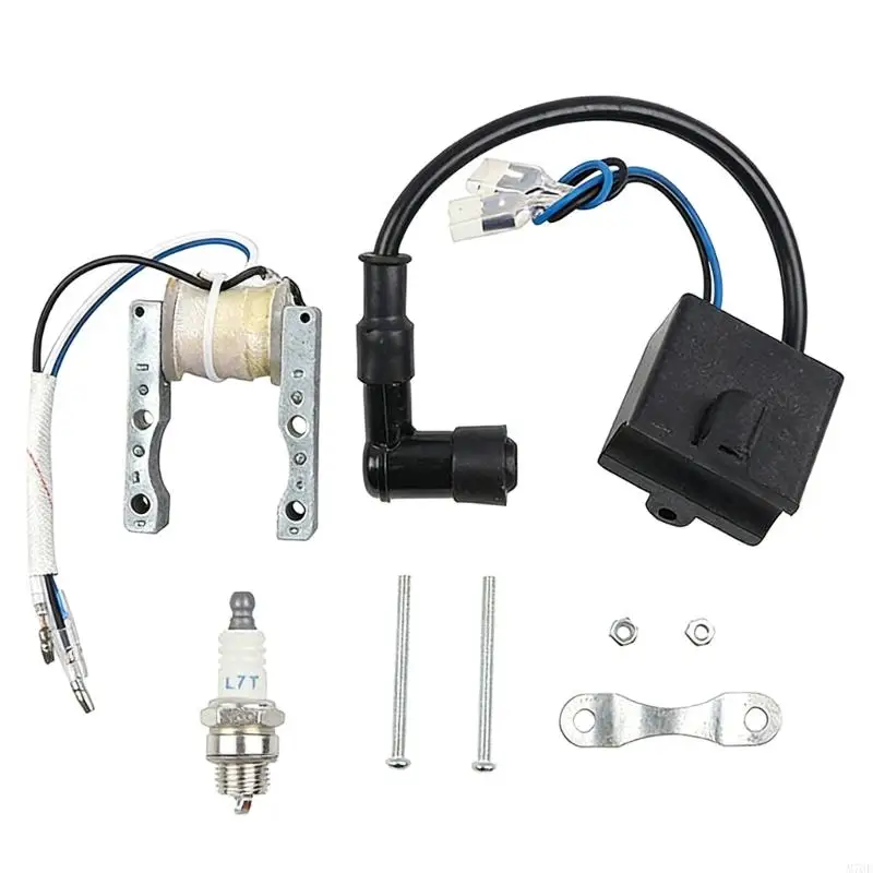 M76E Universal-Motorrad-Zündspulensatz mit robuster Metallkonstruktion für 49 66 80 2-Takt – Detail 8
