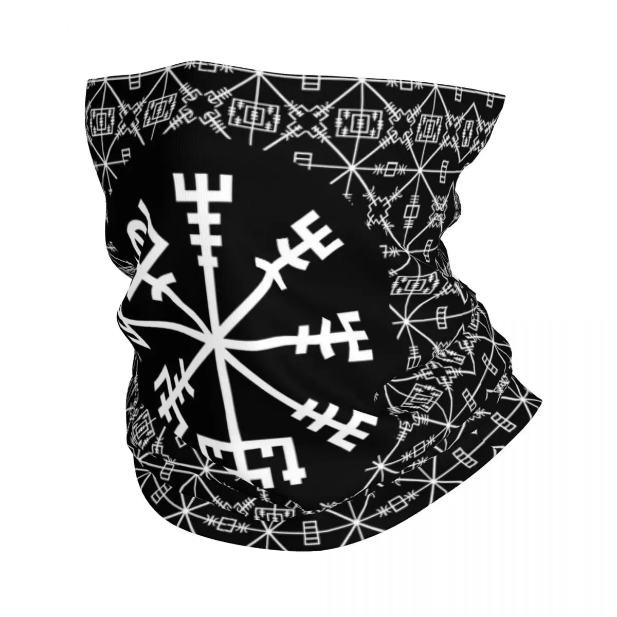 Compass Vegvisir (2) Headband Neck Warmer Men Ski Running Tube Scarf Medical Nurse Face Bandana Gaiter