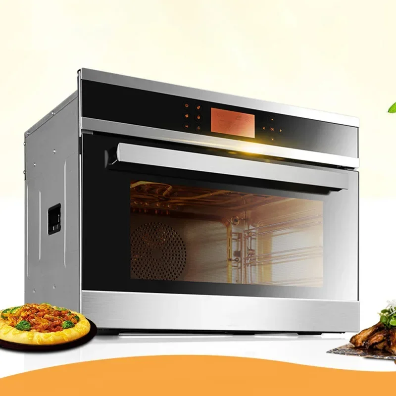 

58L Household Steam Oven Built-in Electric Steam Cooker Multi-function Intelligent Steaming Three-in-one Oven