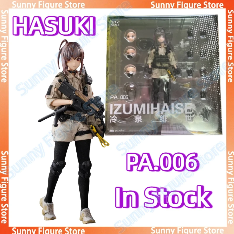 

In Stock Hasuki Pocket Art PA.006 1/12 Izumihaise Anime Action Figure Toys Models Collectible PVC Gift