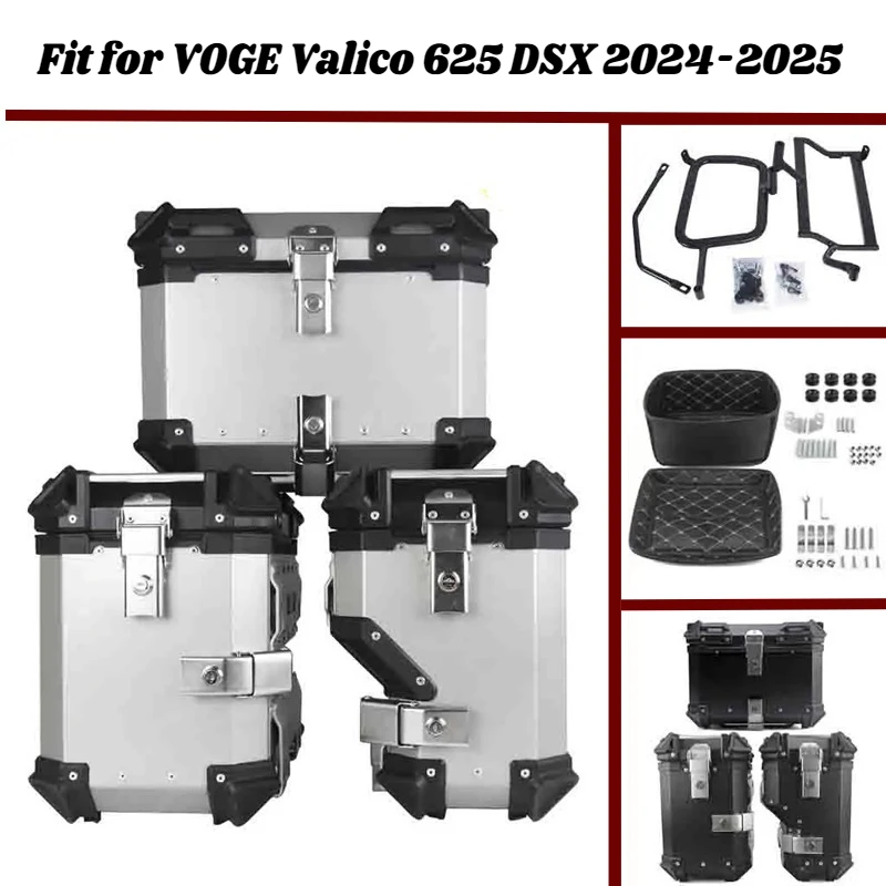 Fit VOGE Valico 625 DSX 2024-2026 Motorcycle Top Case Side Panniers Bracket SaddleBag Side Box Luggage Trunk Mount