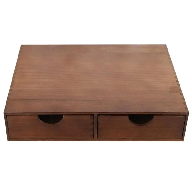 

ABJO-Wooden Coffee Pod Storage Drawer For Home For Office Kitchen Bar Coffee Station Tea Capsule Organizer