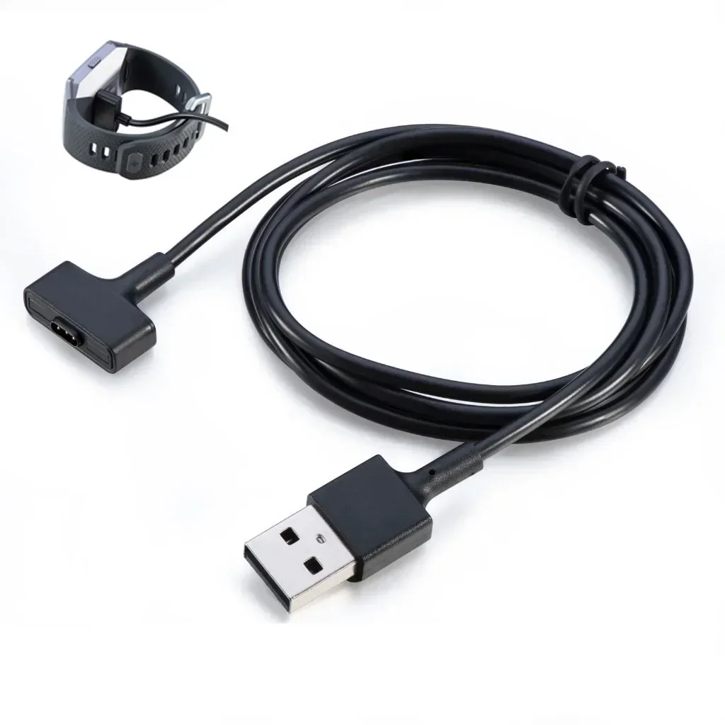 USB Charger cable for Fitbit Ionic Wristband Smart Watch Replacement Charger Stand