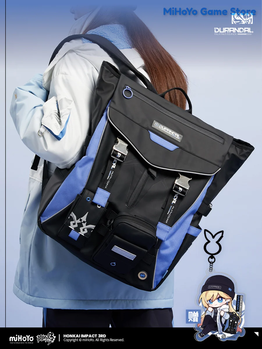 

Durandal Bag MiHoYo Official Original Honkai Impact 3 Durandal Backpack Palatinus Equinox Series Doujin Couple Cosplay Satchel