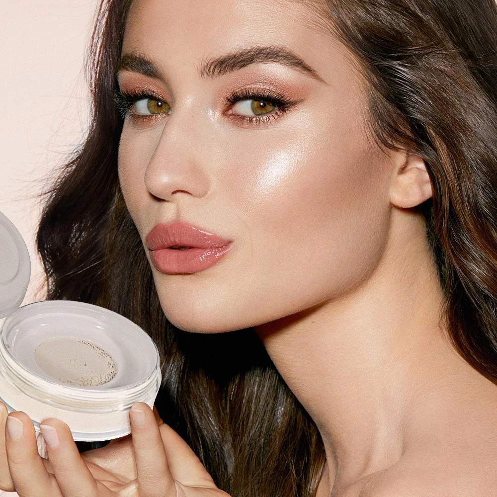 POPFEEL Matte Setting Powder-Oil Control, Soft Focus Finish, długotrwały makijaż, idealny puder do twarzy zapewniający bezwadny makijaż