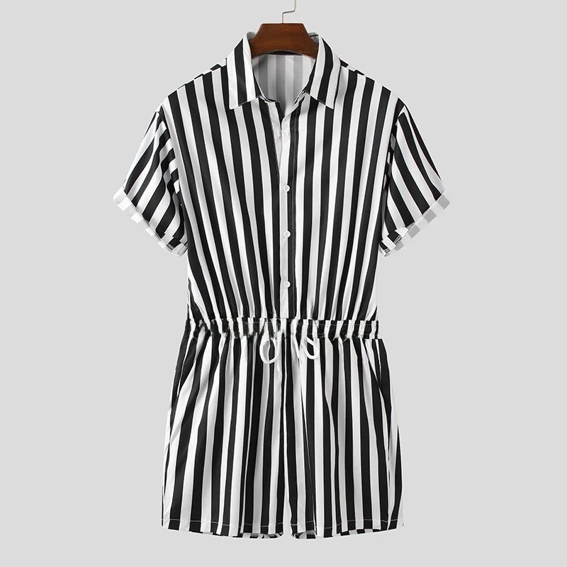 

Мужские сексуальные спортивные шорты-комбинезоны для отдыха, на четыре сезона, в европейском и американском стиле