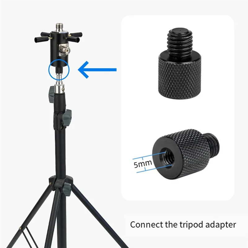 

GYTB-DIY Portable Aluminum Vehicle Shortwave Antenna Base With M-Female Interface For Outdoor Installation