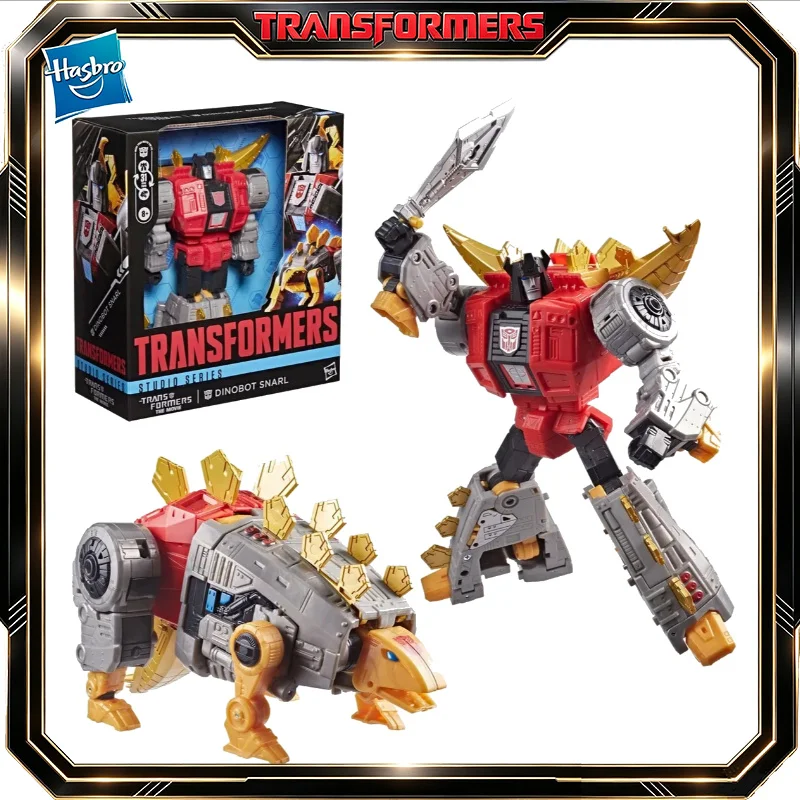 In-Stock Hasbro Transformers Classic Toys Studio Series SS86 Leader Class Dinobot Snarl Action Toy Figures Collect Hobbies Gifts