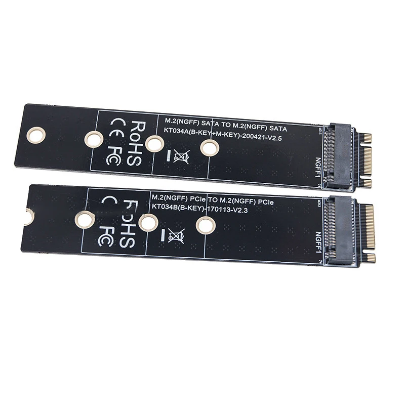 SATA M.2 NGFF NVME Extended SSD Hard Disc Adapter Card convertitore PCIE per PC Laptop Riser Board Support 2230 2242 2260 2280