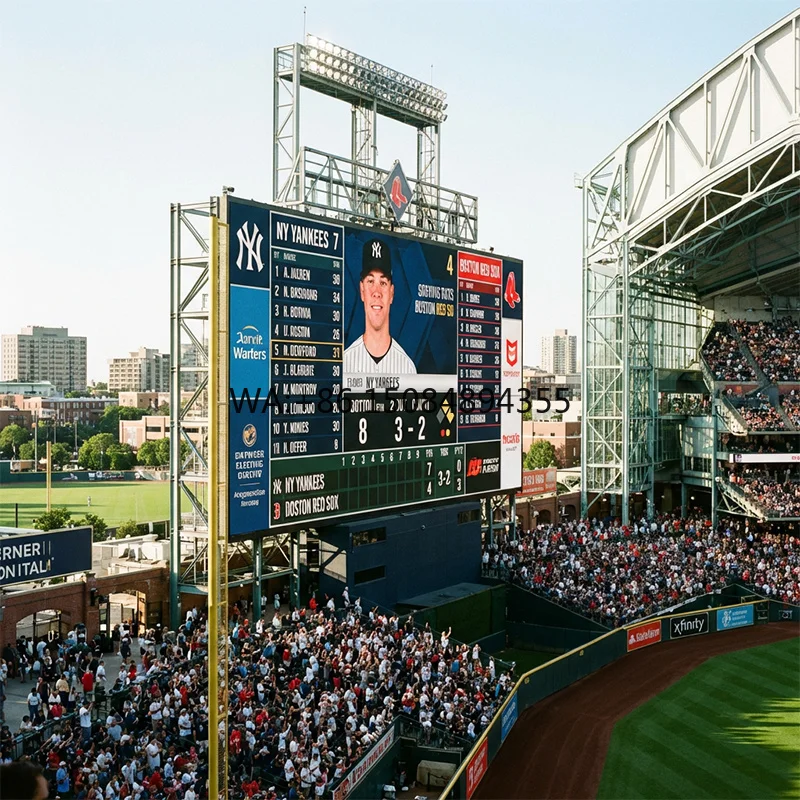 

Outdoor P10-P2.5 LED Video Wall Panel IP65 Waterproof 8K Resolution HDR 1000:1 Sunlight Readable Permanent Installation Stadiums