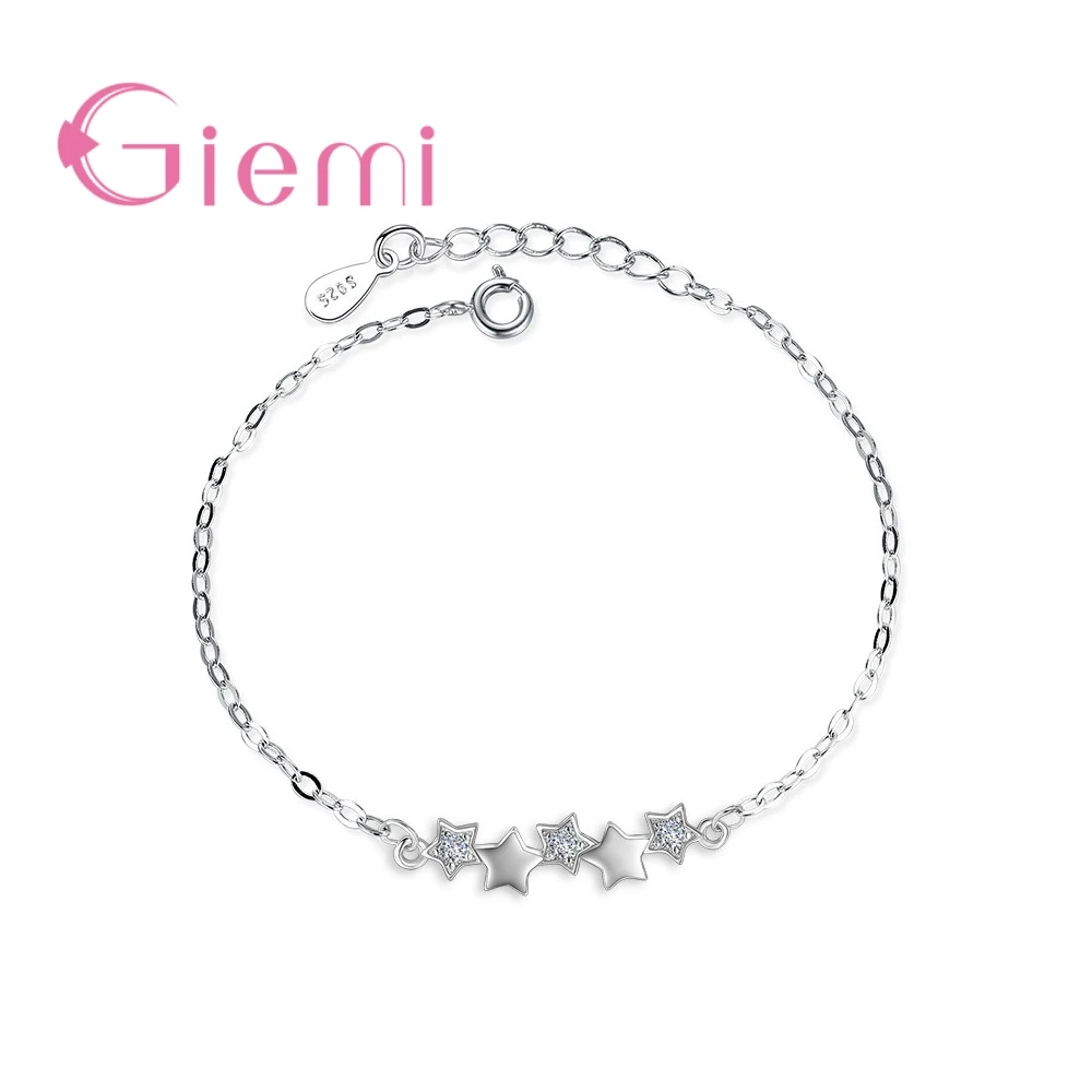 Latest Design 925 SilverSilve Classic Fine Jewelry Clear Cubic Zircon Bangles For Woman Wholesale Fast Shipping
