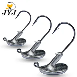 10pcs/Lot 3.5g 5g 7g 10g 14g Tumbler Head Hook Jig Bait Fishing Hook For Soft Lure Fishing Tackle fishing tackle accessorie
