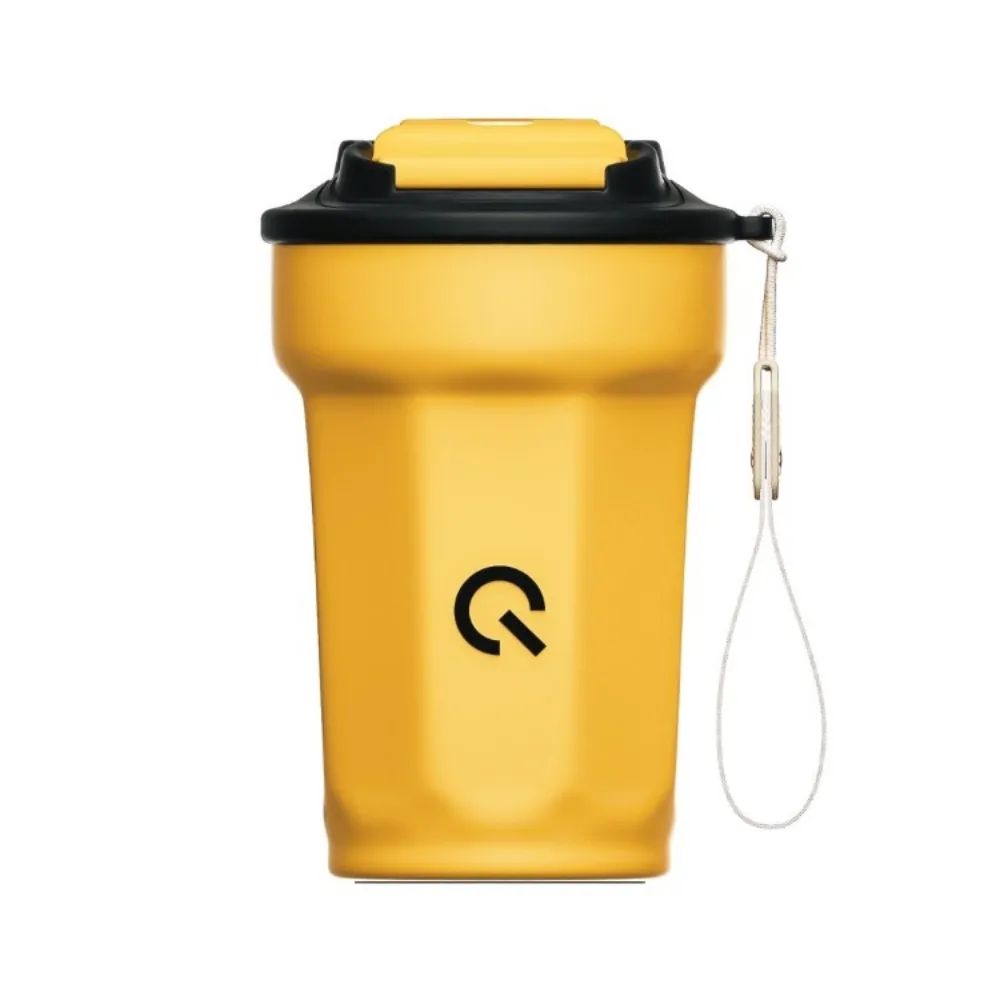 

​Premium Stainless Steel Insulated Coffee Thermos 350ml Vacuum Travel Mug with Lid for Camping & Office