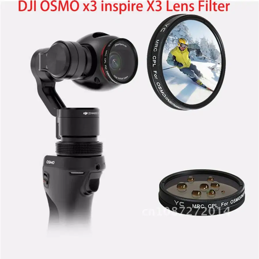 

Filter Lens & kit accessories For DJI OSMO Gimbal Inspire 1 Zenmuse X3 - ND64 ND32 ND16 ND8 ND4 CPL MCUV