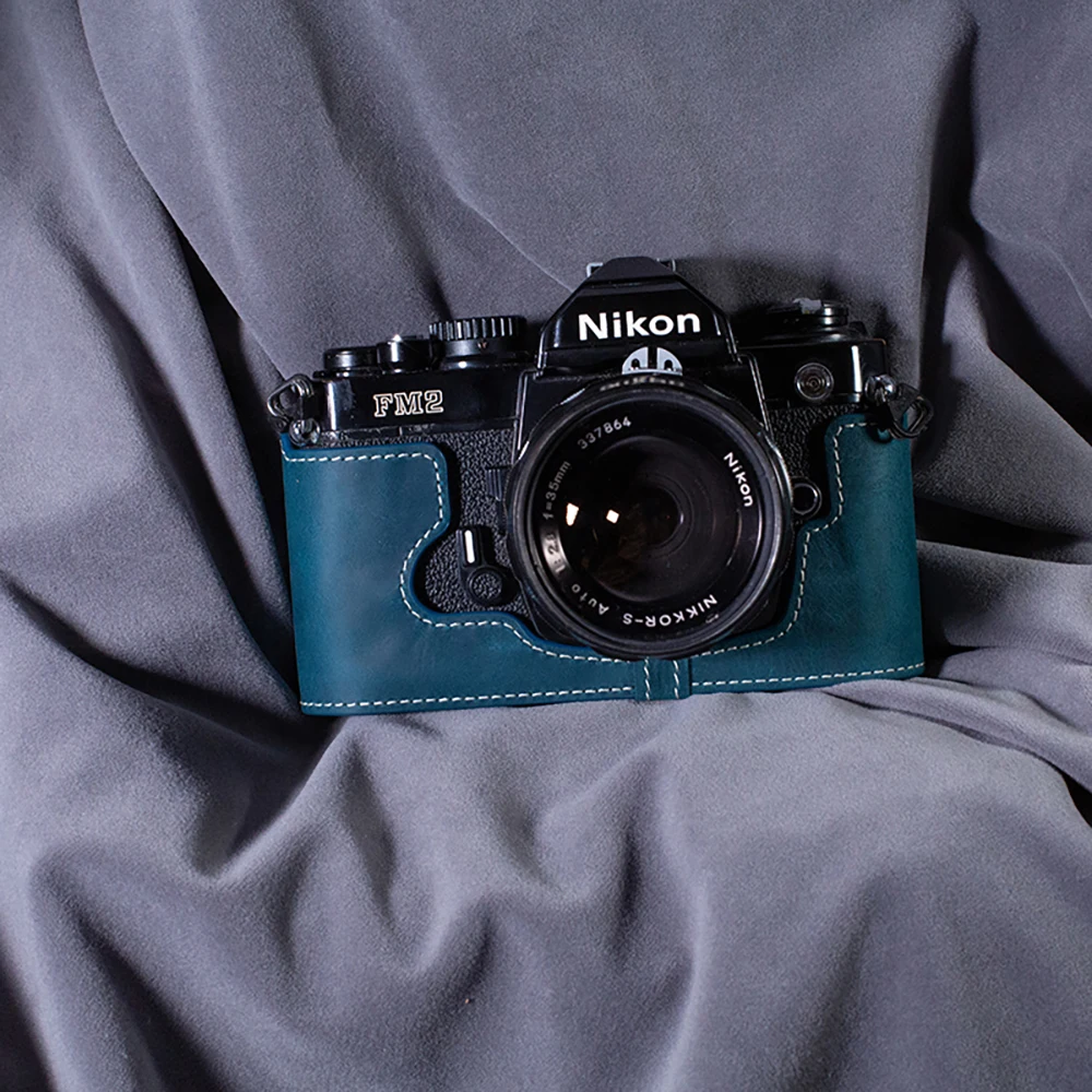 Кожаный чехол для камеры Nikon FM2 FE2 FM2N FM2, полусумка для камеры, кожаный защитный чехол для фотоаппарата, аксессуар для фотосъемки