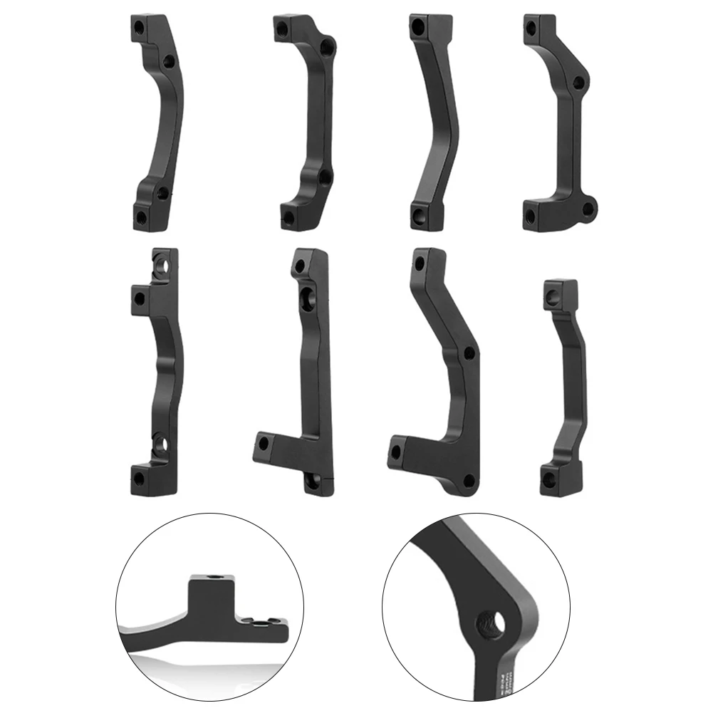 Disque de frein à disque pour vélo, en alliage d'aluminium, style 1, pour poteau B avant 160 mm, arrière 140 mm, installation facile, support stable