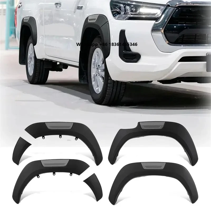 

2023 Roco 2015-2023 Mate Black 6pcs/set 5 Greatest Factory product Wheel Arch Flares Mudguards
