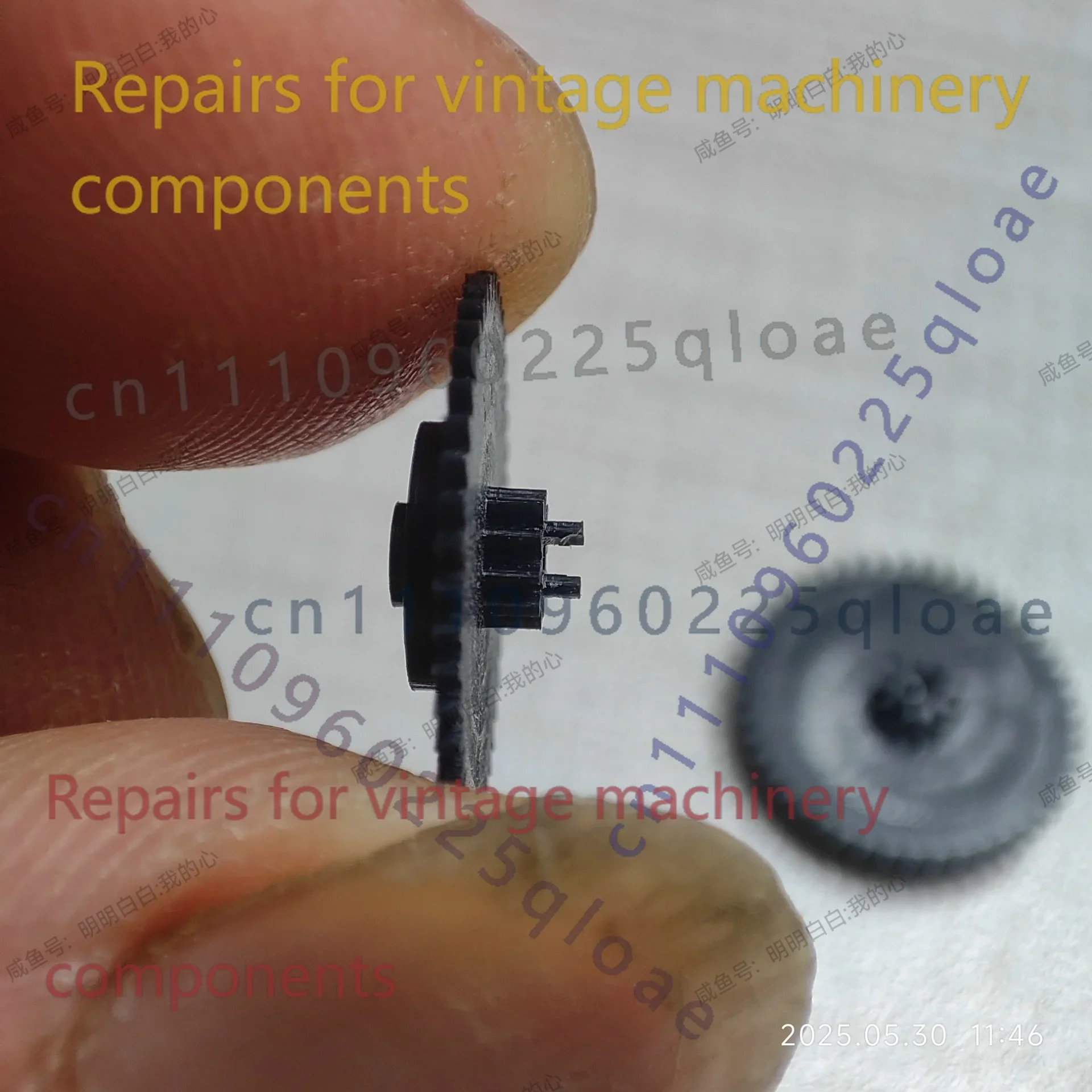 Vintage Walkman Precision Lathe Cut Nylon Transition Reduction Gear For Panasonic RQ-SX Series Tape Player Mechanism Parts