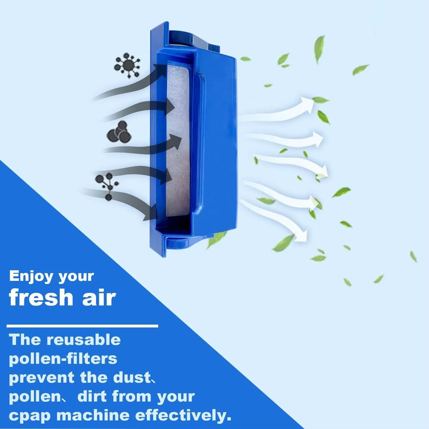 Reusable CPAP Filter  UniversalReplacement for Most Standard CPAP/BiPAP Machines view 3