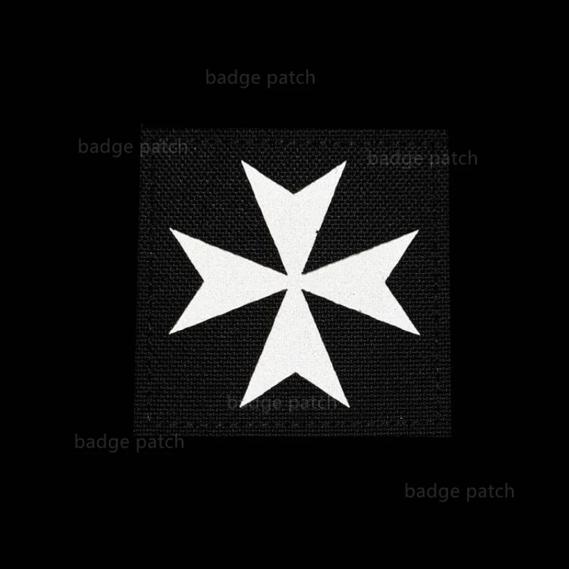 علم الأشعة تحت الحمراء العاكسة ، معنويات تكتيكية ، قماش مطرز ، رقعة حقيبة ظهر ، شخصية ، إبداعية ، مالطية ، الأكثر مبيعًا #4