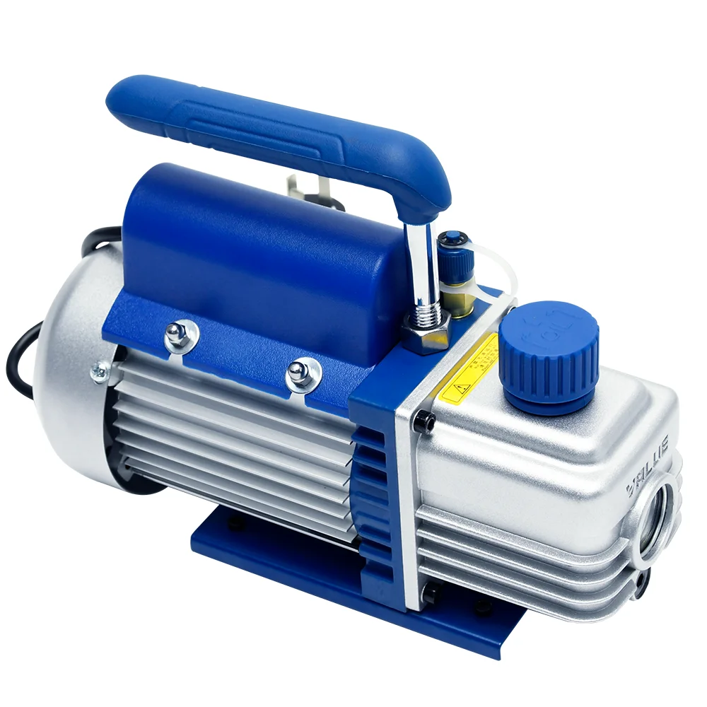

China High HVAC Rotary Vane Mini Single Stage Vacuum Pump 2.1 CFM Refrigerant Vacuum Pump for 1P Air Conditioning Pump
