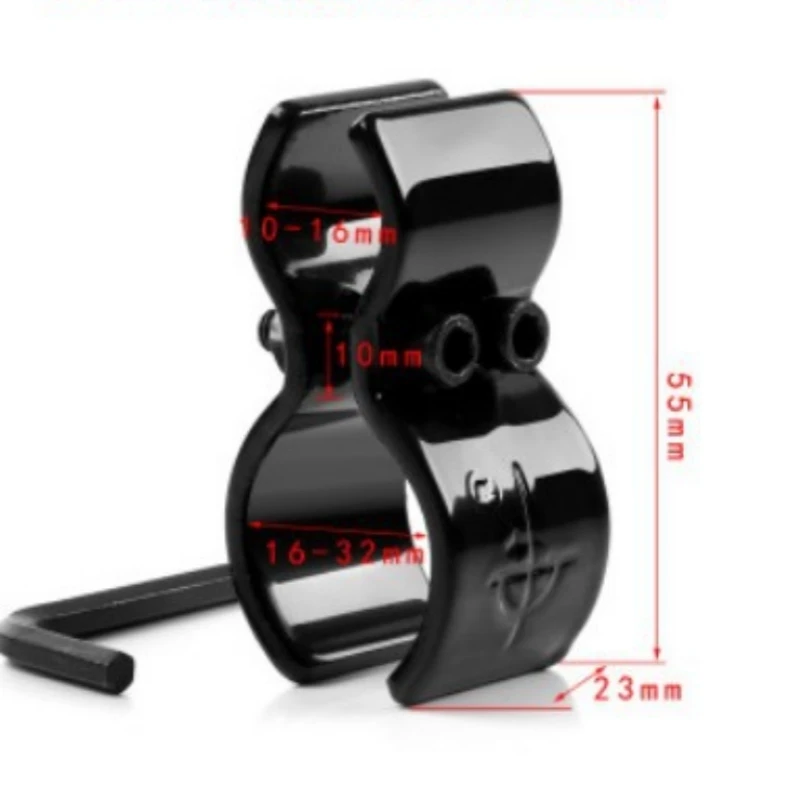 مقطع تثبيت معدني QQ ، قوس 8 كلمات ، مشبك أنابيب ، مشابك كابل ، مشابك 2 8 كلمات ، من من من فضلك ، جودة عالية ، أسود ، 1 #6