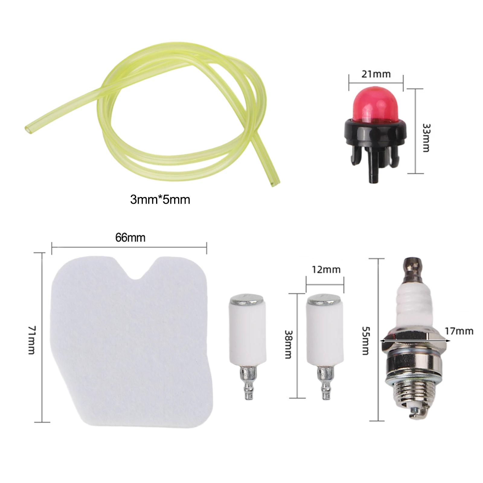 17*21*2.5cm Air Filter for kit Performance Upgrade Efficient Operation High-Accuracy Design Long-Lasting for service Life