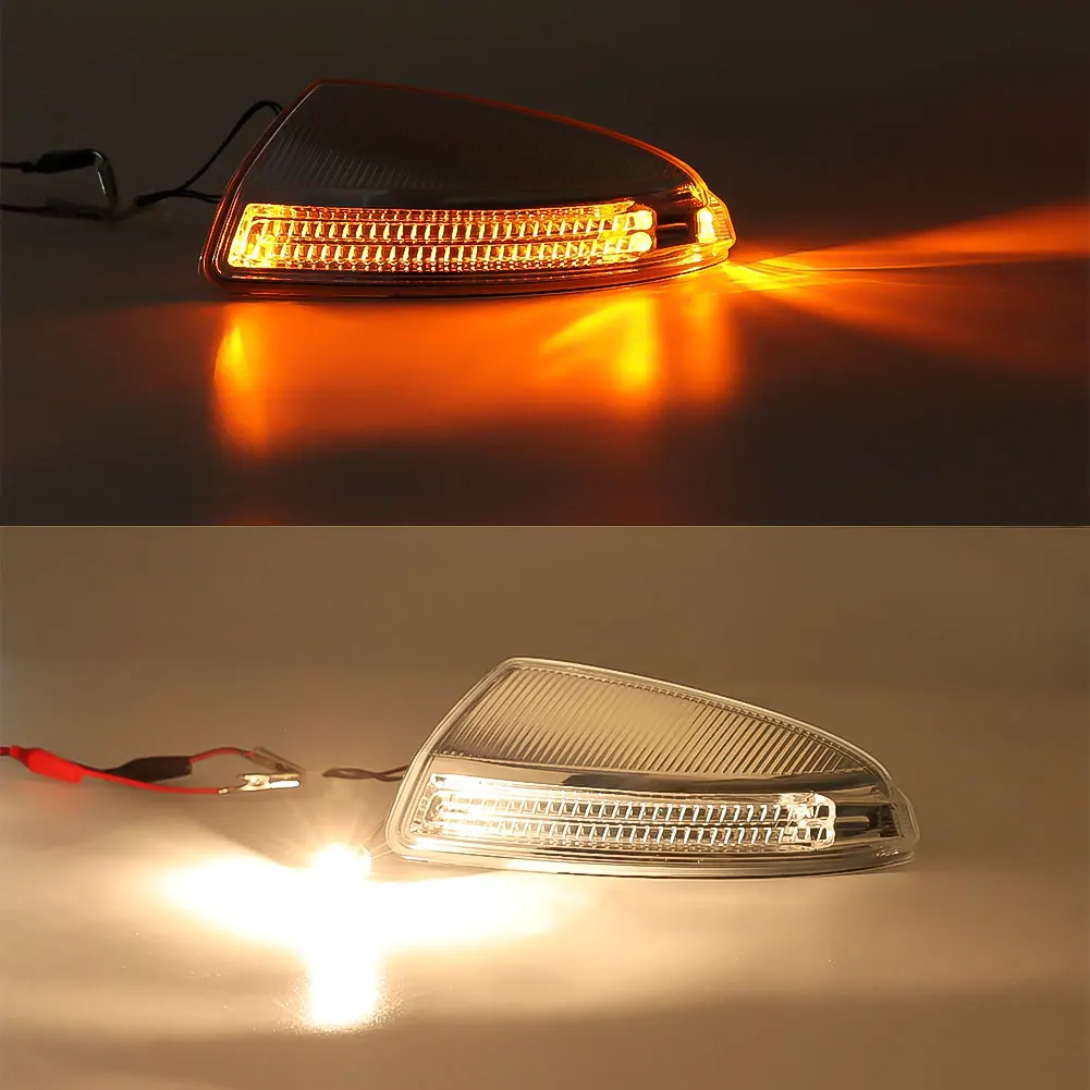 1649061300 1649061400 Car Rearview Mirror Turn Signal Light For Mercedes-Benz C Class W204 S204 W164 ML550 ML350 view 4